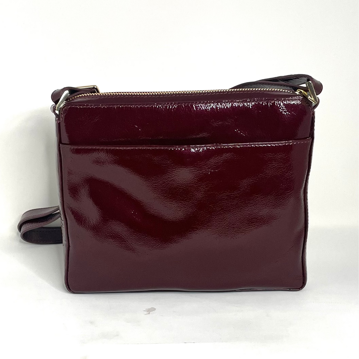 Dark Bordeaux Red Shoulder Bag | Gisèle Petit