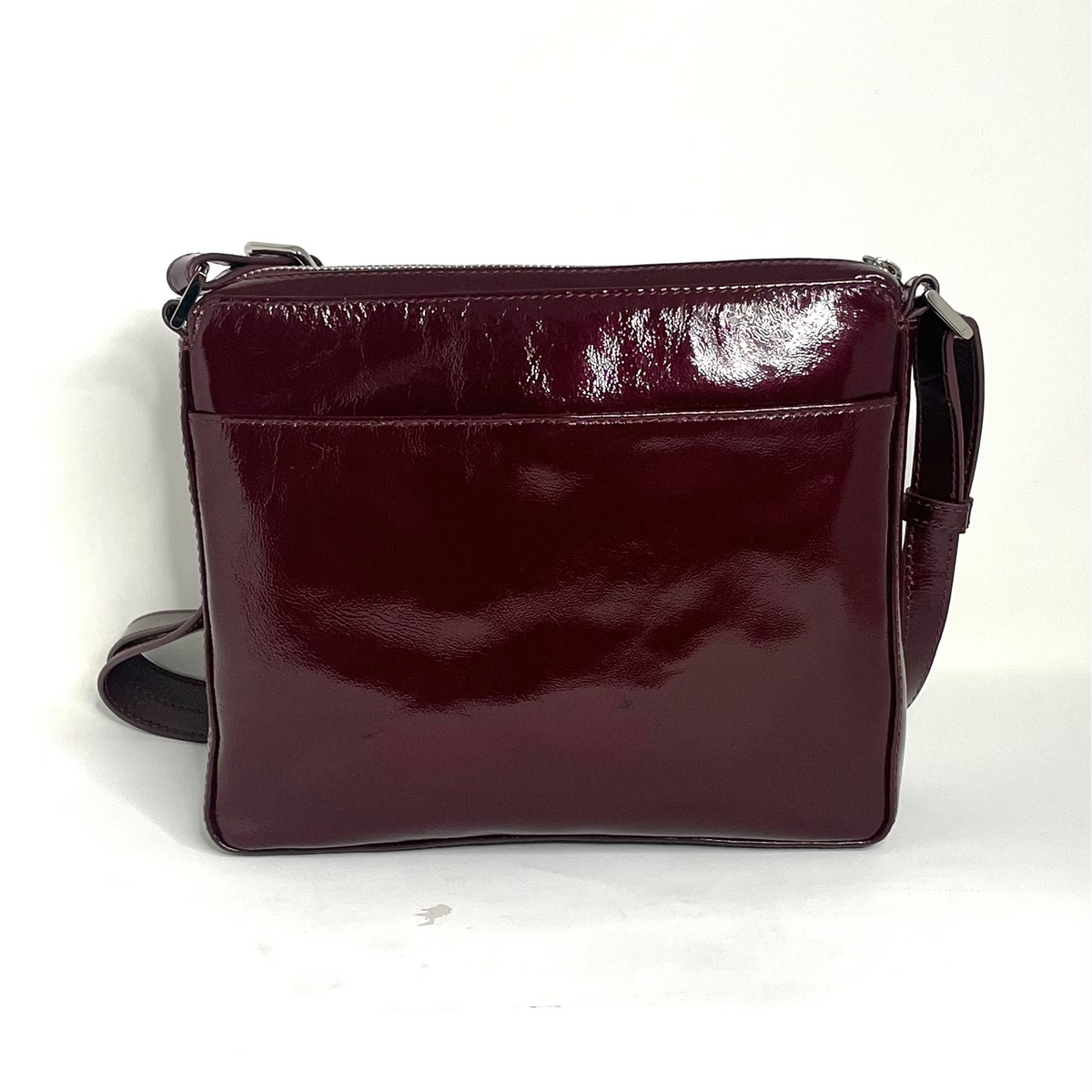 Dark Bordeaux Red Shoulder Bag | Gisèle Petit