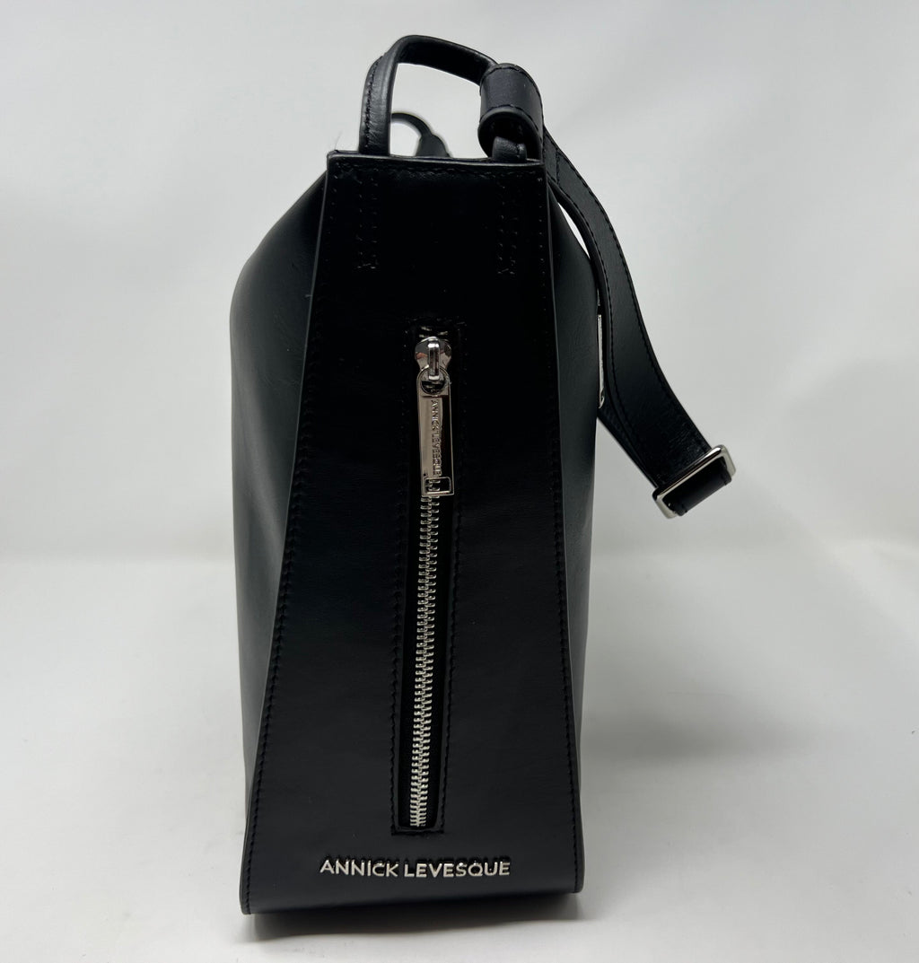 Soft Shoulder Bag, Black, Julie