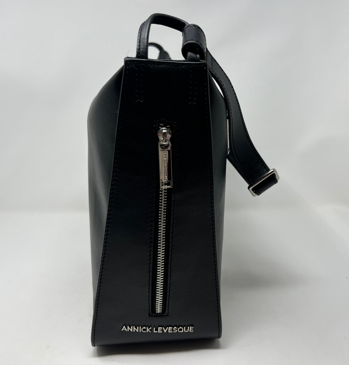 Soft Shoulder Bag, Black, Julie