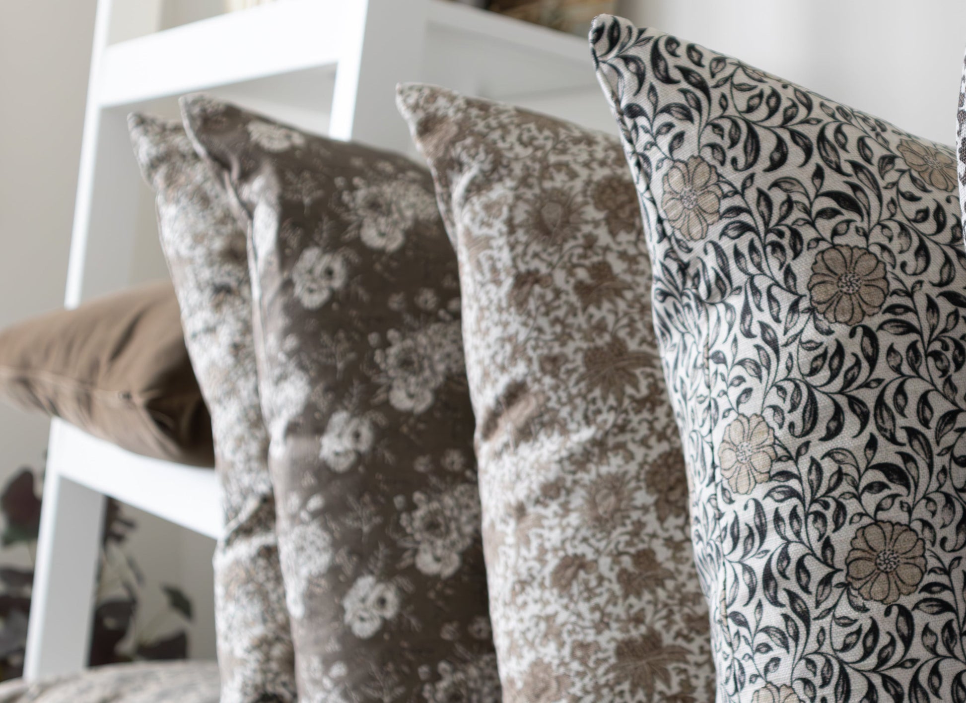 Elowen | Vintage Floral Pillow Cover