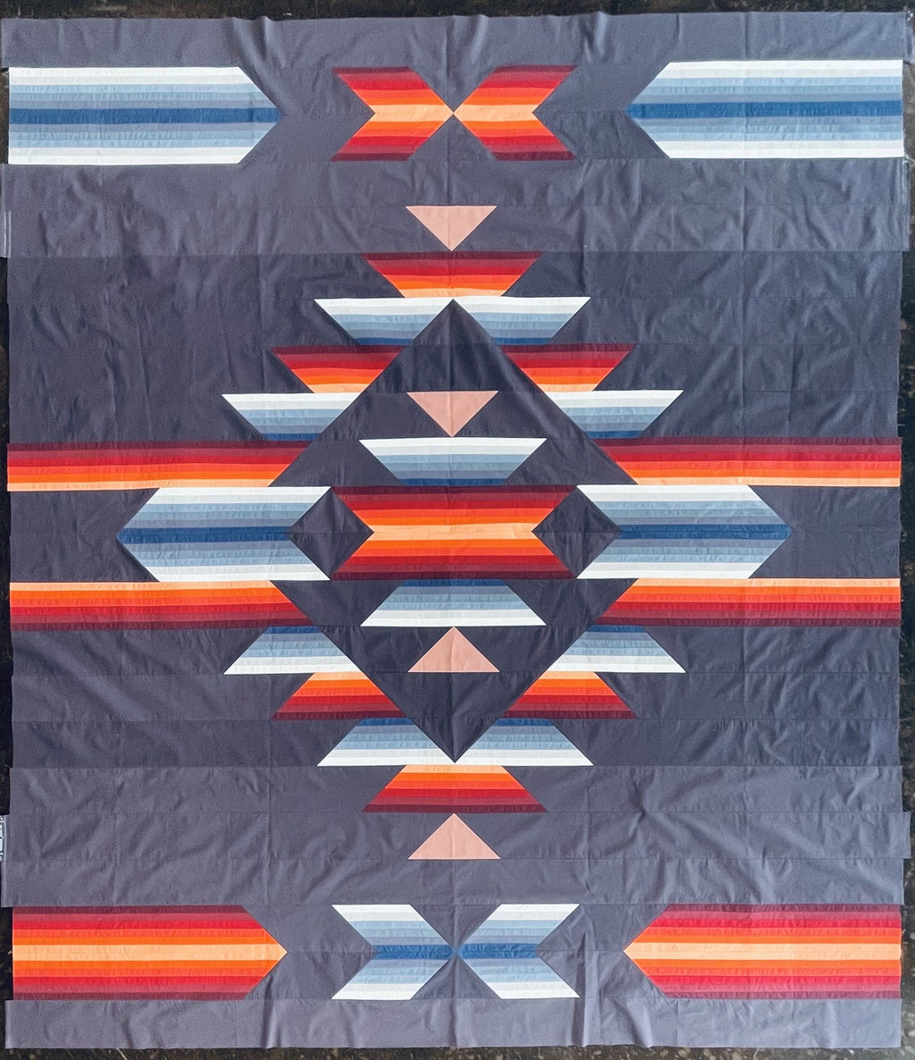 Grasslands Quilt Kit - Pure Solids