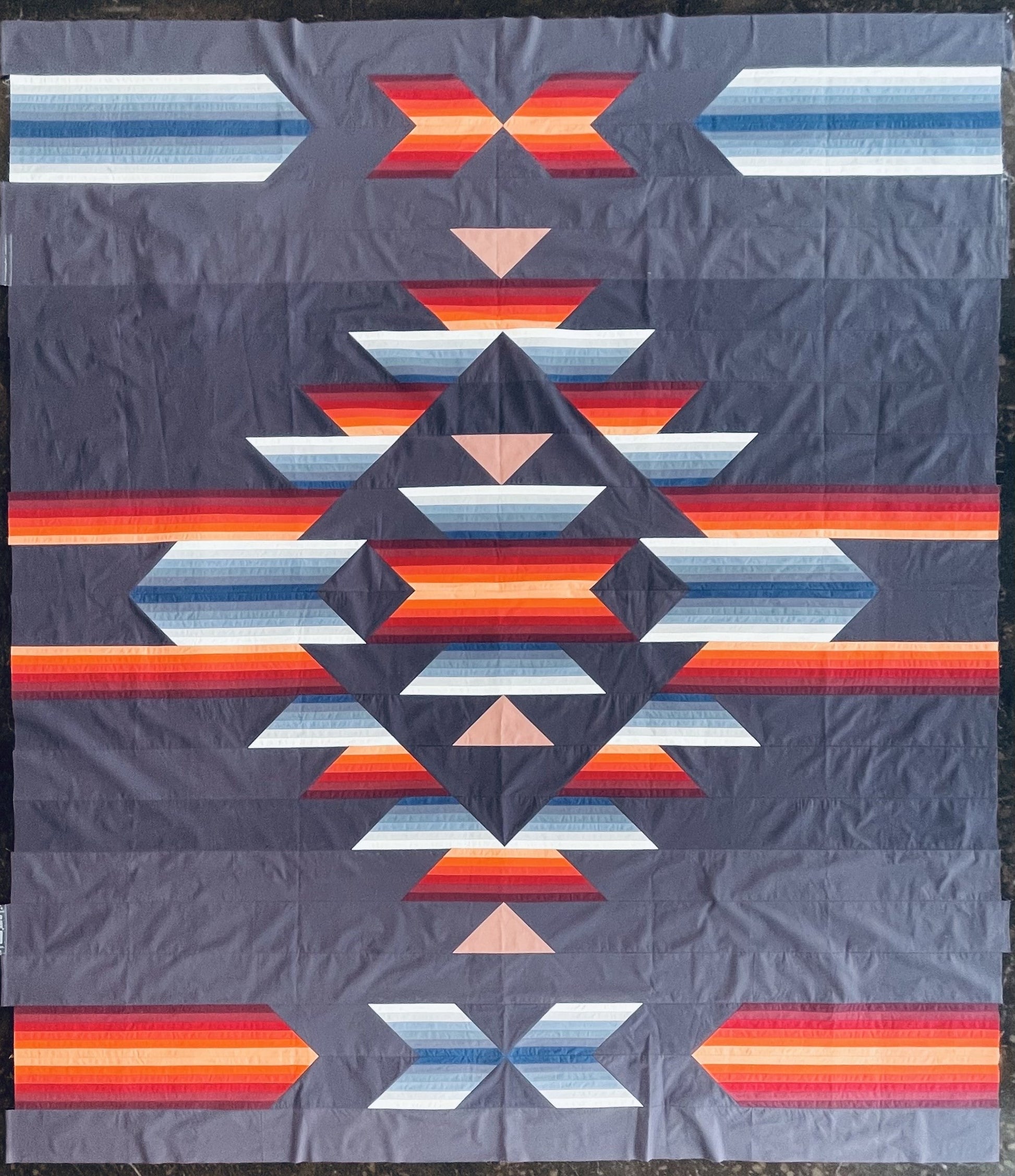 Grasslands Quilt Kit - Pure Solids