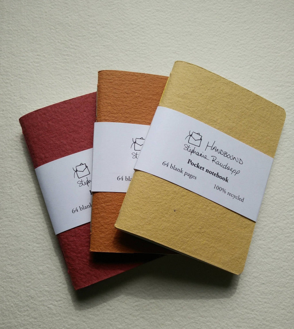 SECONDS | Cotton Rag Notebooks | Final Sale
