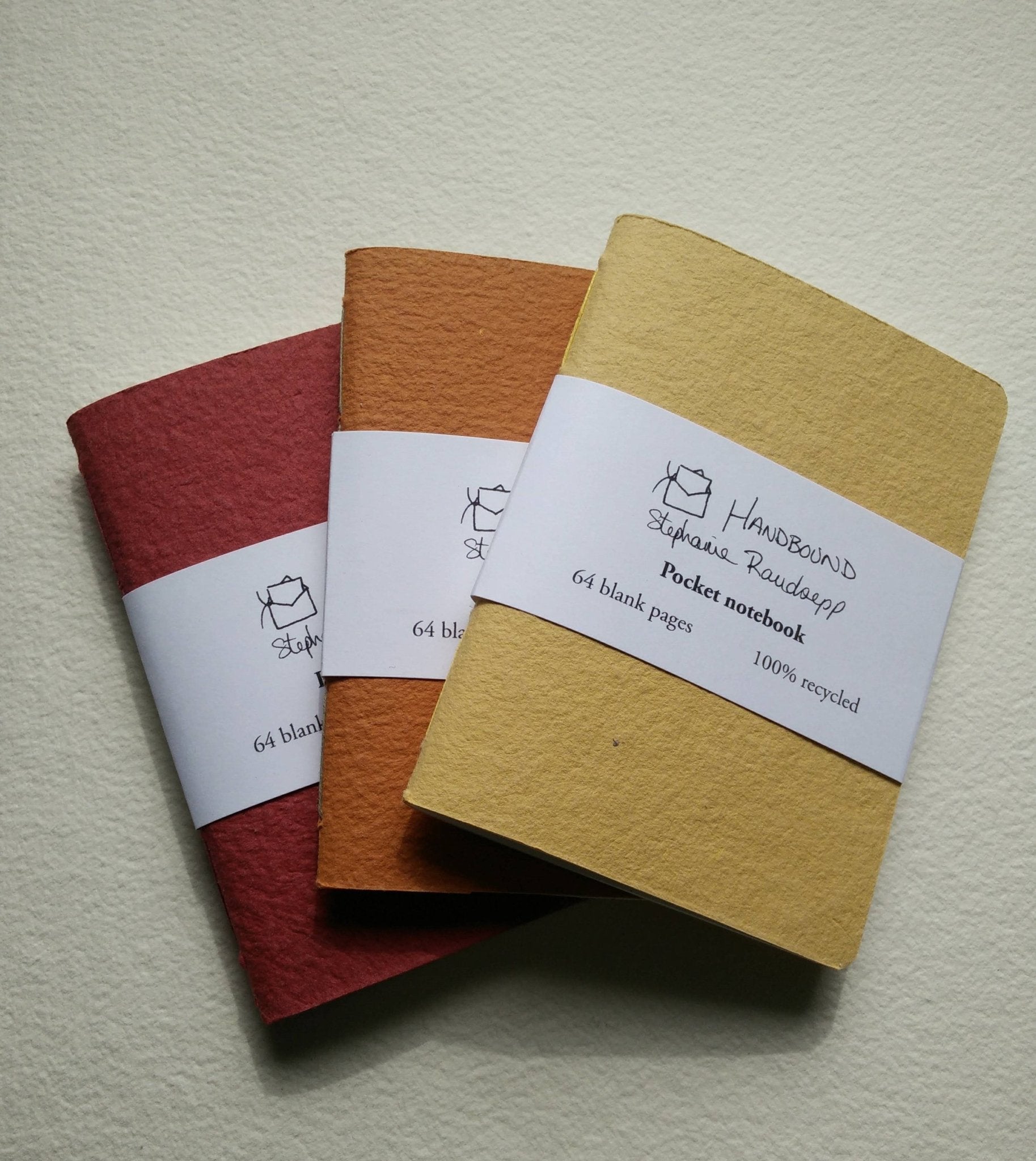 SECONDS | Cotton Rag Notebooks | Final Sale