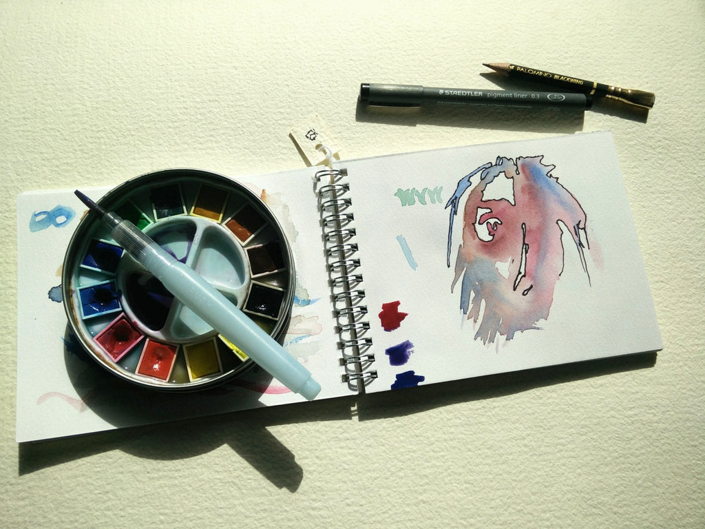 Grand | Édition limitée | Carnets d'aquarelle Sizal
