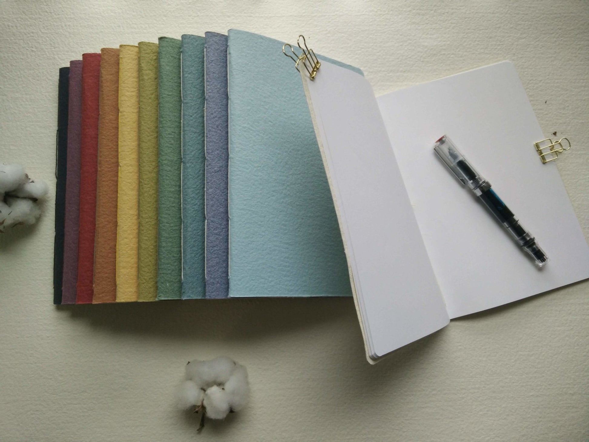 Large | Set of 3 Plantable Cotton Notebooks