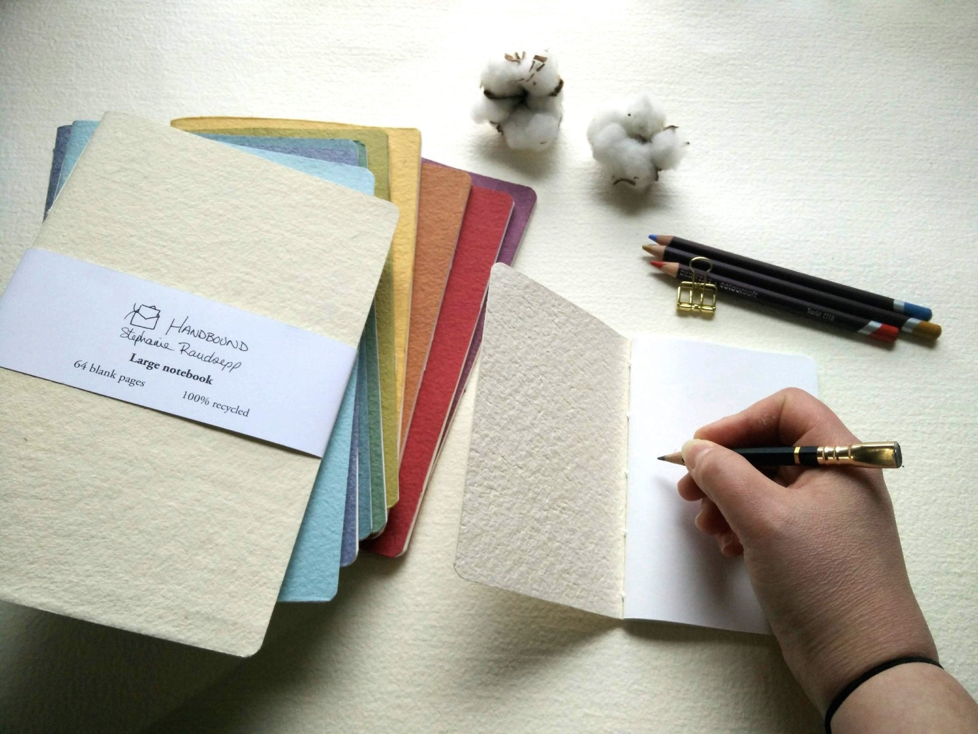 Large | Plantable Button and String Notebook