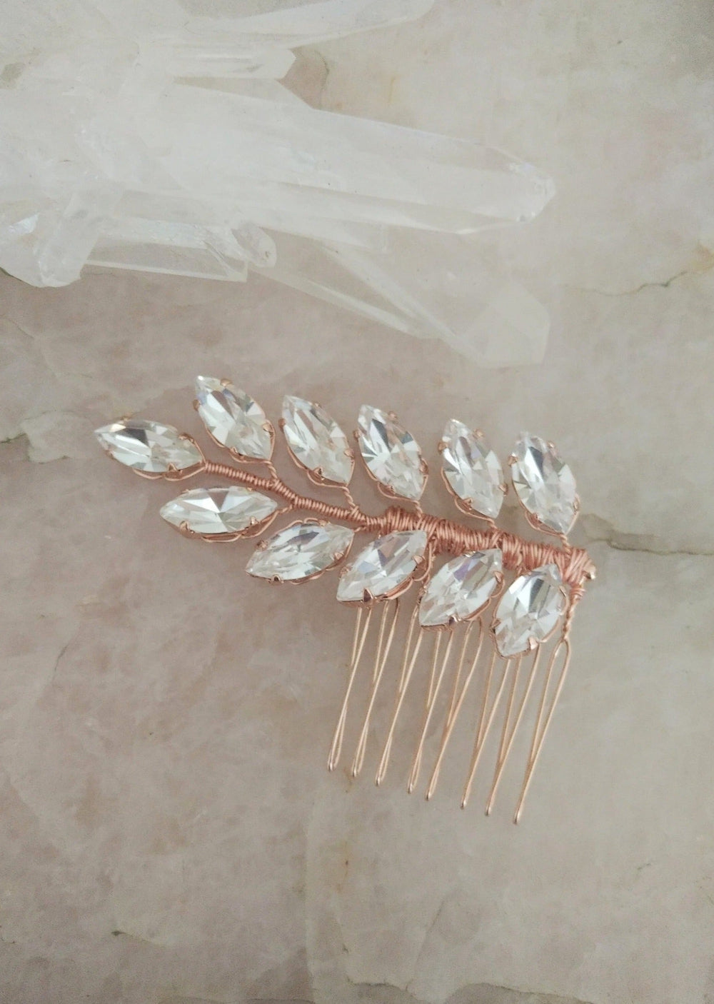 STEFANIA Laurel Leaf Hair Comb