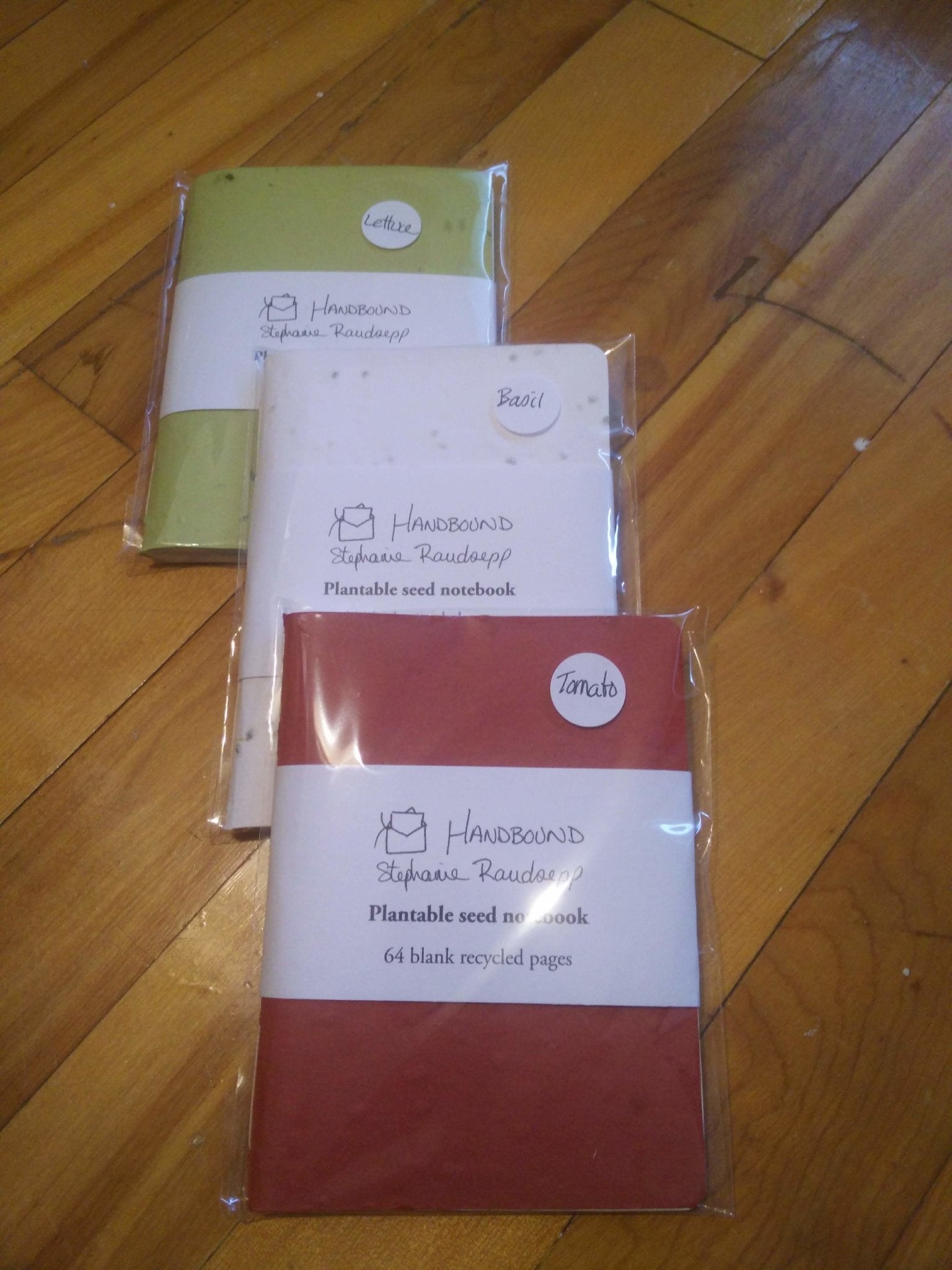 Large | Plantable Veggie & Herb Notebooks