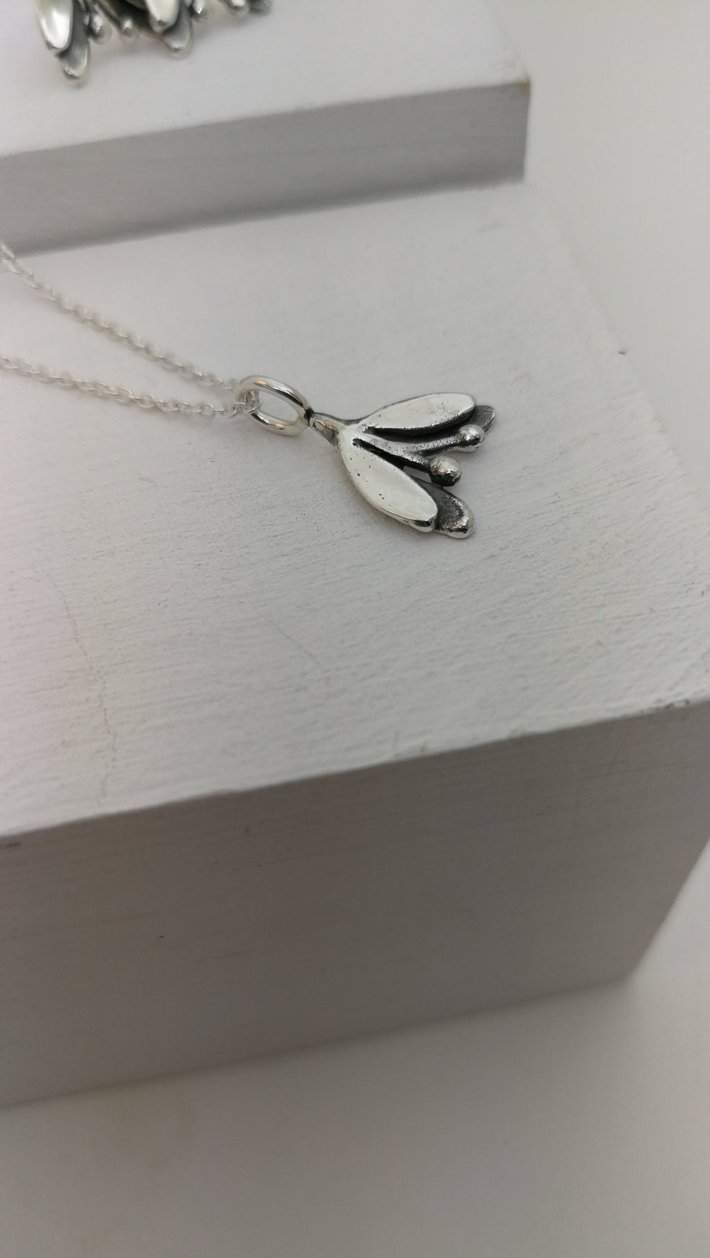 Kiss Under the Mistletoe Pendant