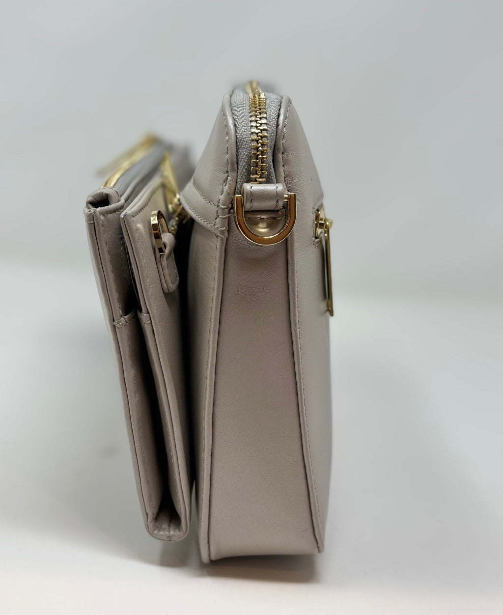 Petit Sac bandoulière avec porte carte détachable, Perlé | Kennedi