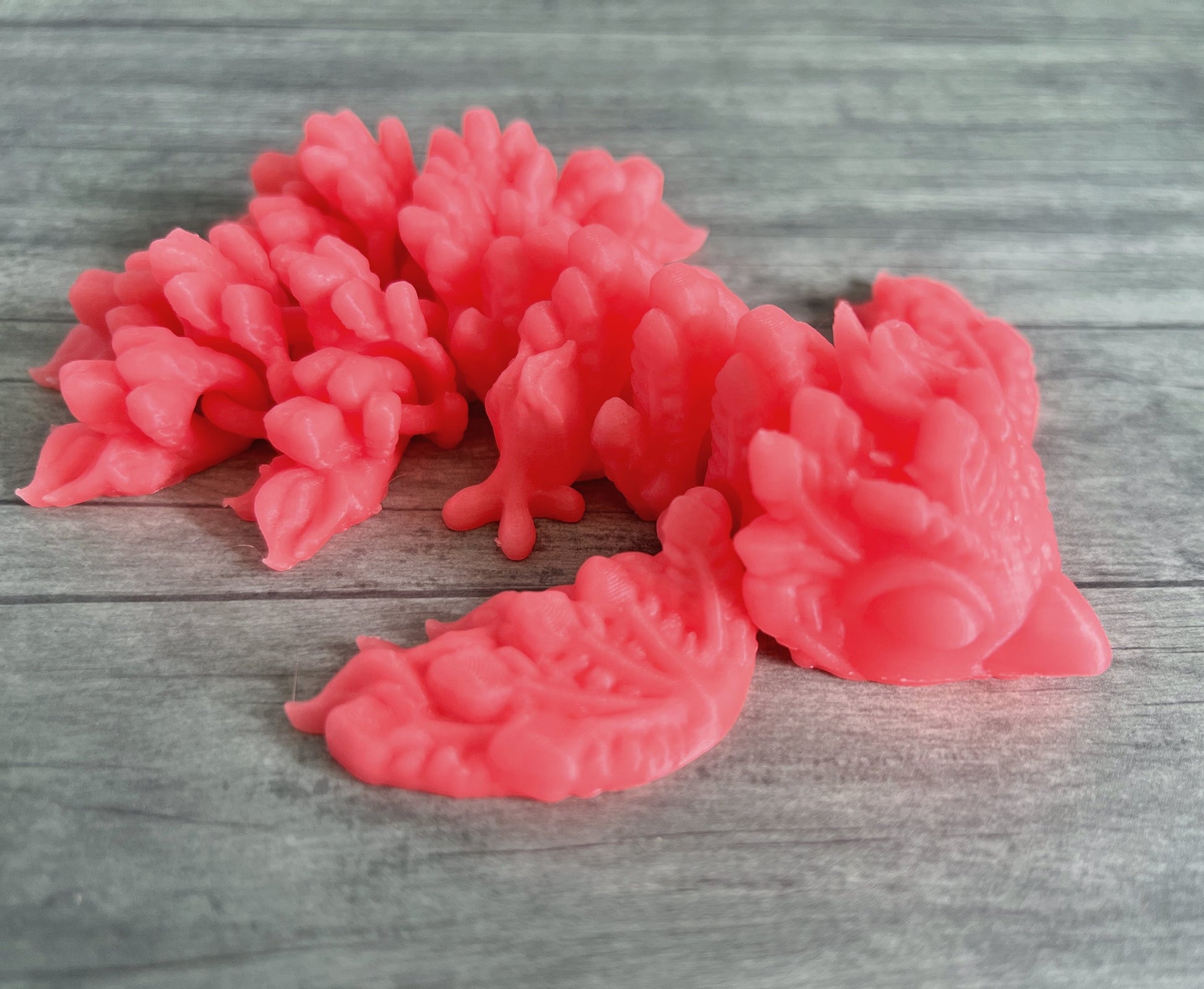 Articulated Tiny phoenix Wyvern Dragon Fidget and stim toy