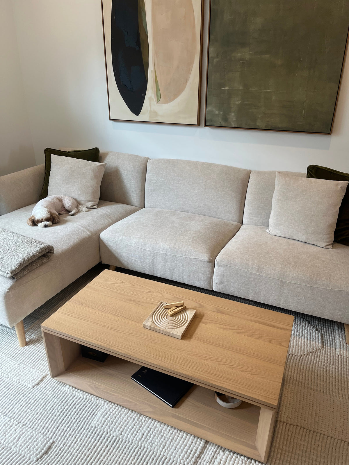 Form Travertine Tray