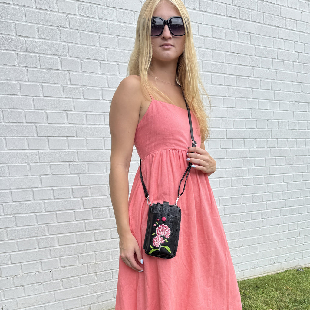 Peony Smartphone Pouch