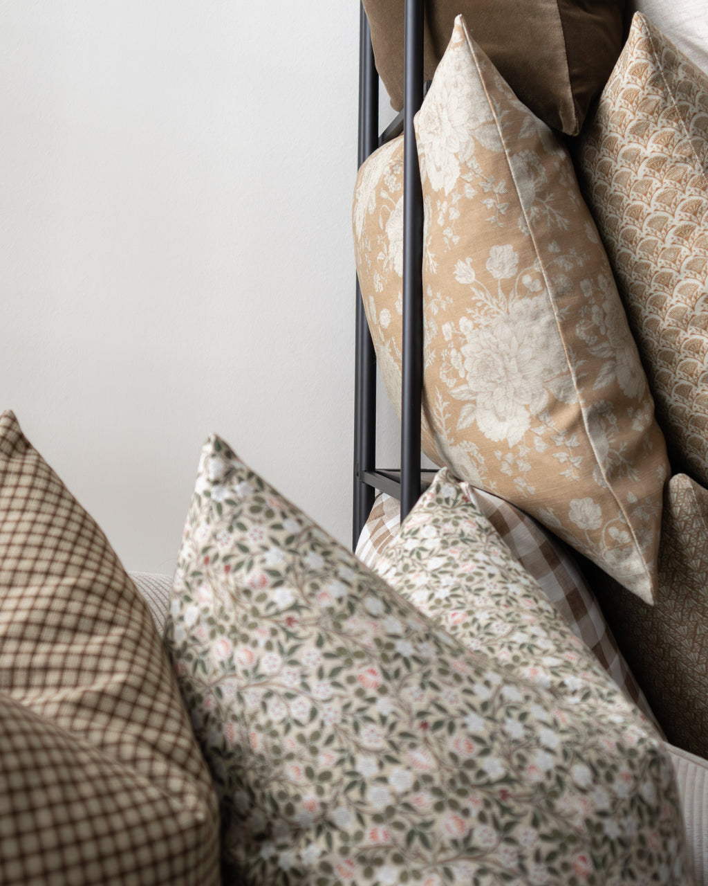 Elliott | Housse de coussin à carreaux 