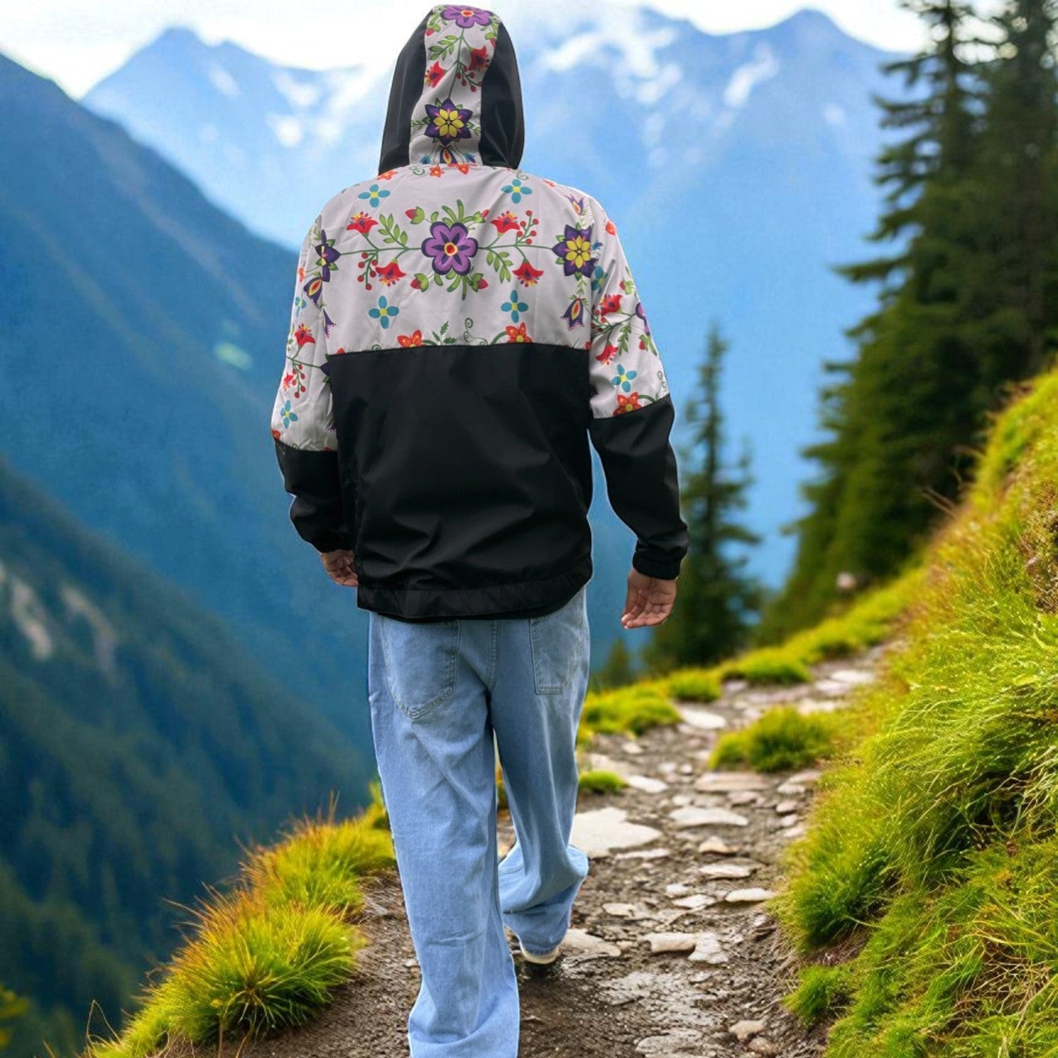 OLDTRIBES™ Creamflower Windbreaker