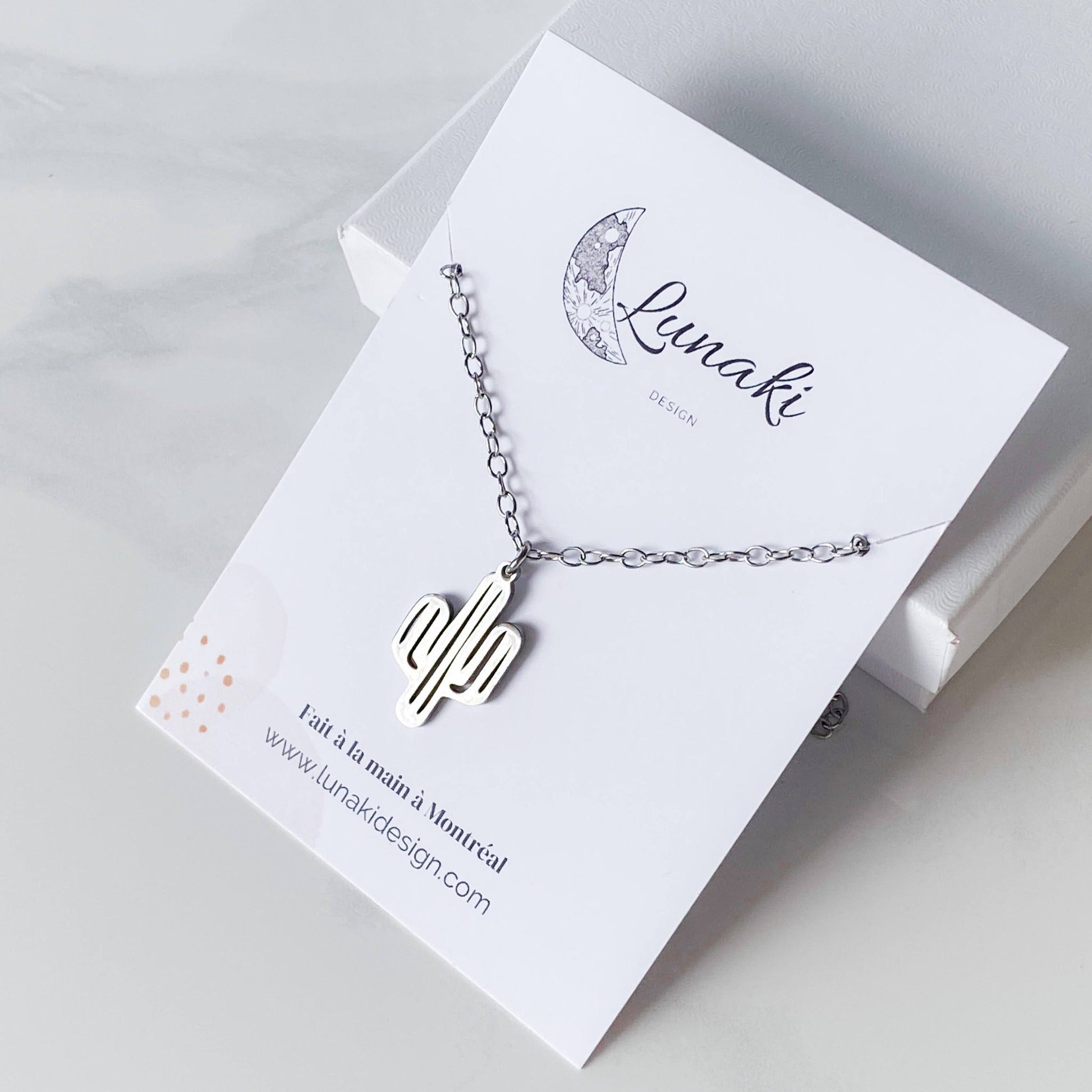 CACTUS | Collier en acier inoxydable