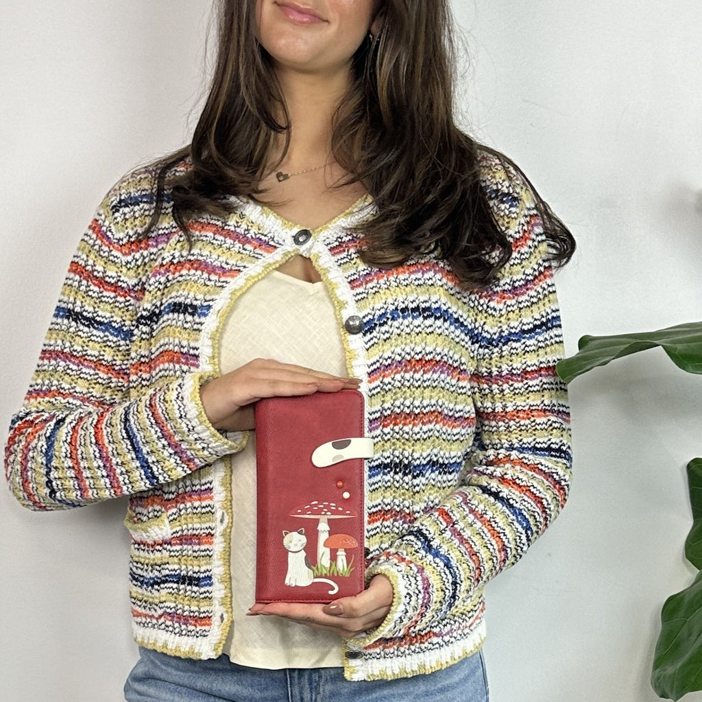 Mushroom Long Wallet