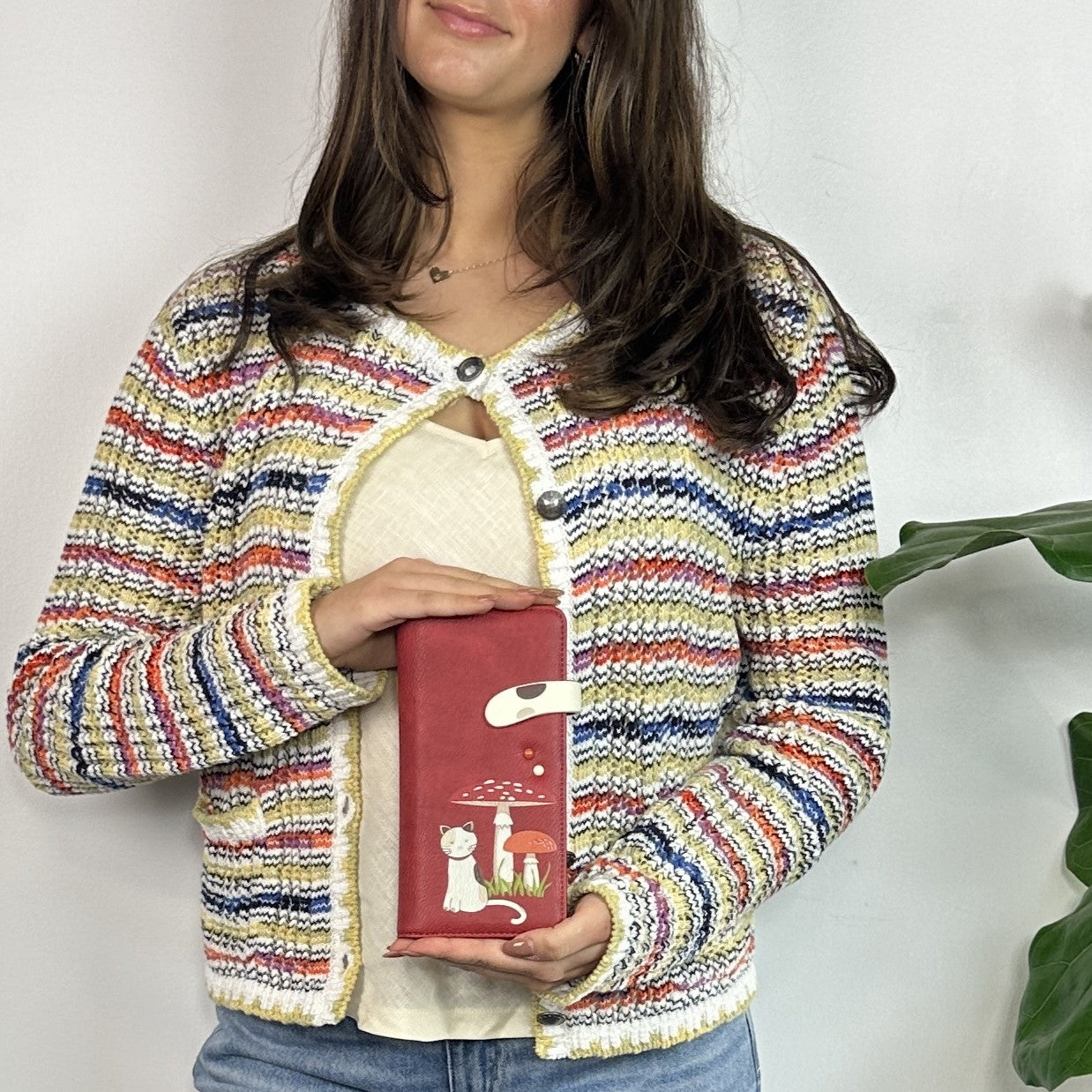 Mushroom Long Wallet