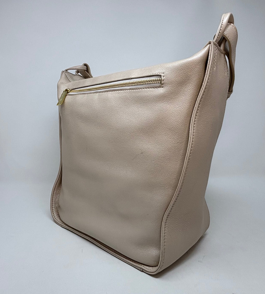 Soft Shoulder Bag, Champagne | Julie