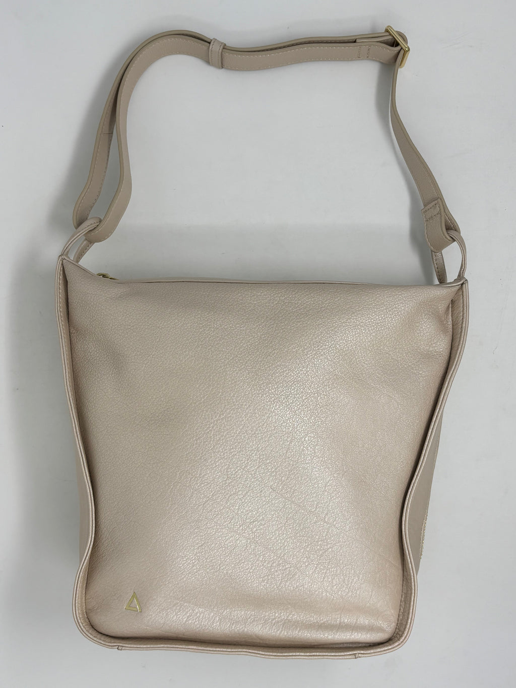 Soft Shoulder Bag, Champagne | Julie