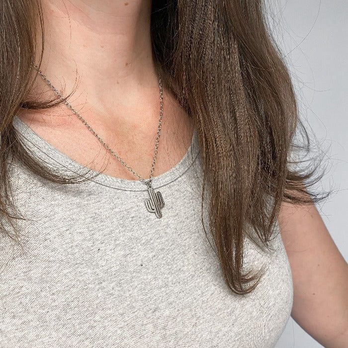 CACTUS | Collier en acier inoxydable