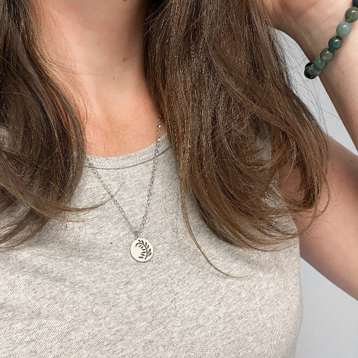 FOUGÈRE | Collier en acier inoxydable