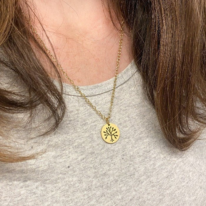 FORÊT | Collier en acier inoxydable ou