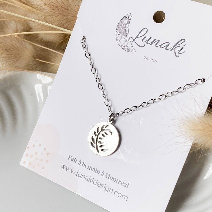 FOUGÈRE | Collier en acier inoxydable