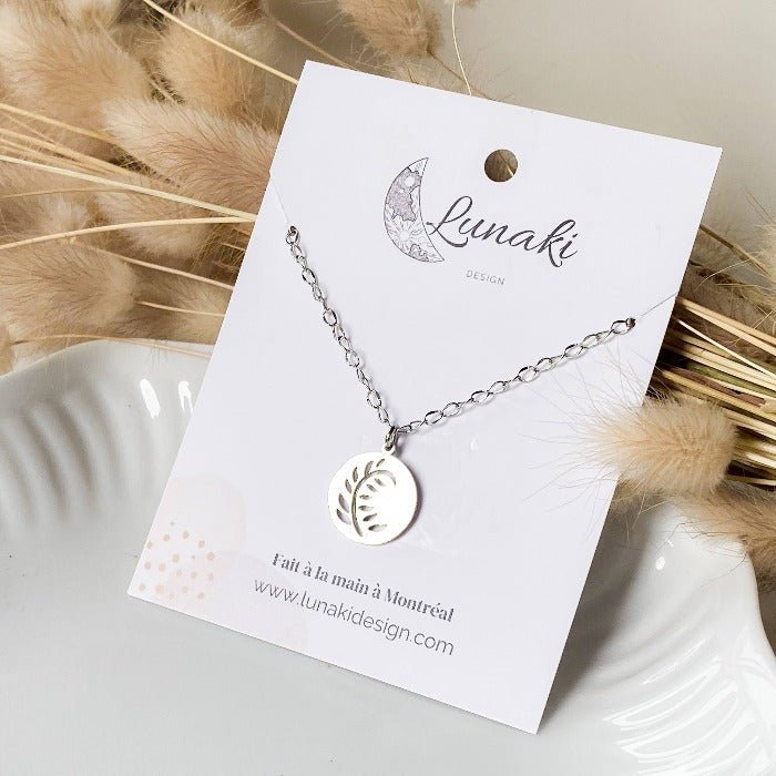 FOUGÈRE | Collier en acier inoxydable