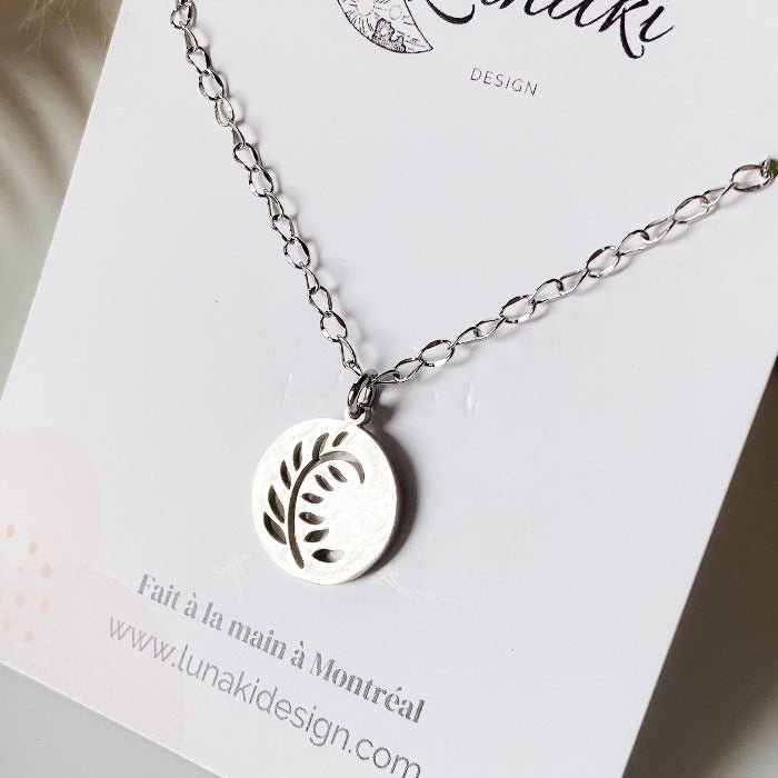 FOUGÈRE | Collier en acier inoxydable