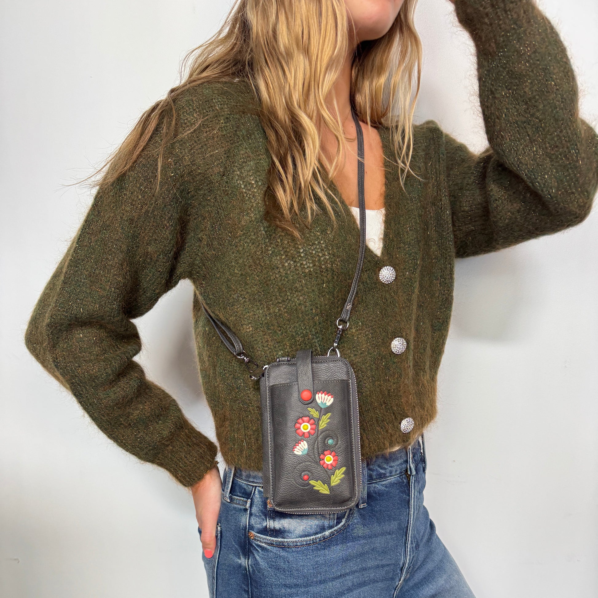 Flora Smartphone Pouch