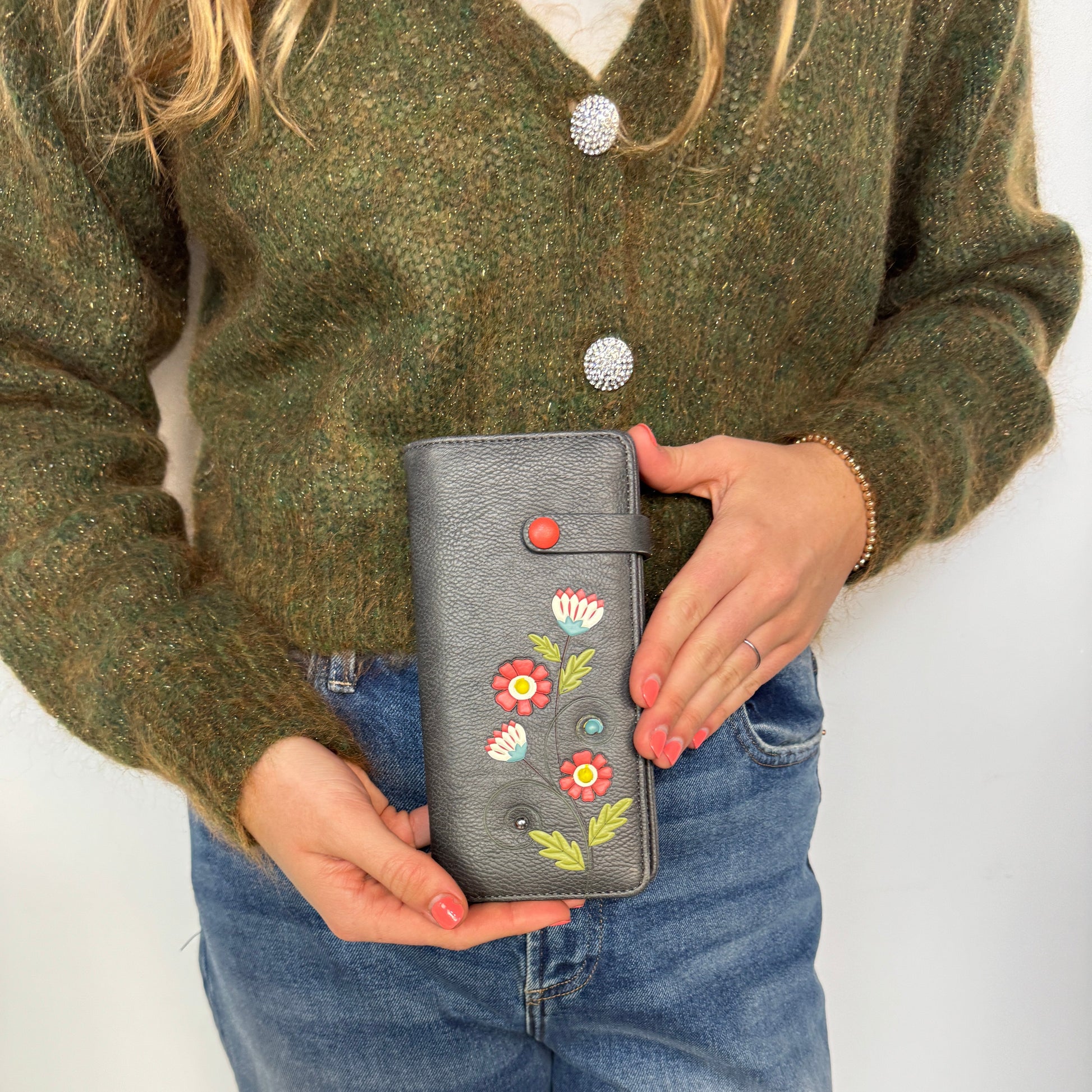 Flora Long Wallet