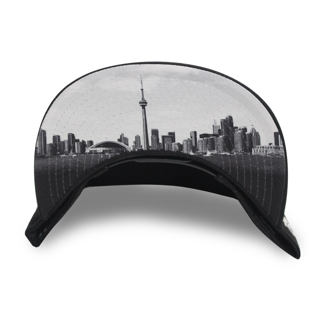 Hustle - T.O. - The Cap Guys TCG / Inspired Exclusives White and Black Snapback Cap