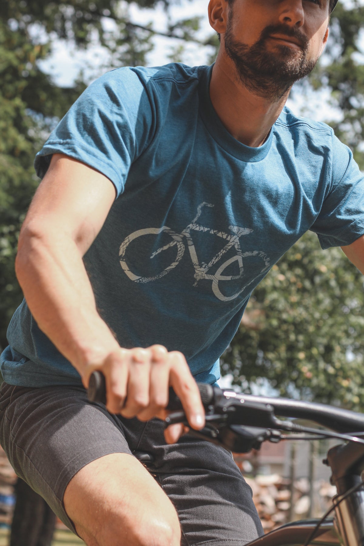 BIKE - T-shirt écologique unisexe