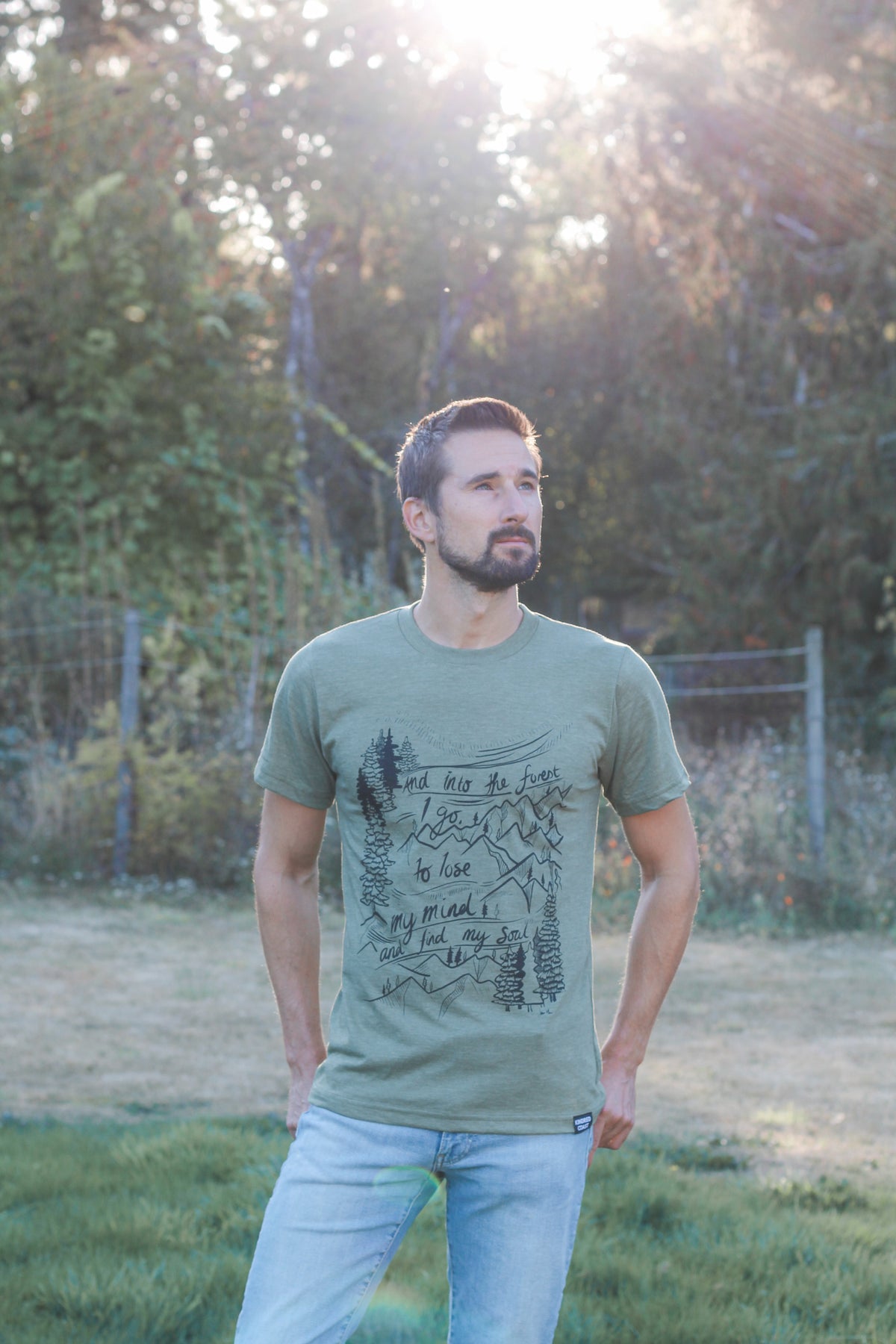INTO THE FOREST - T-shirt écoresponsable unisexe