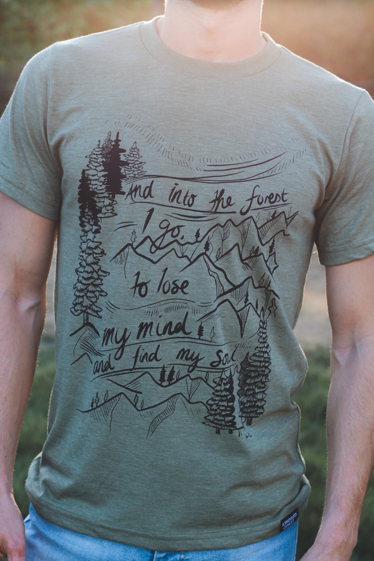 INTO THE FOREST - T-shirt écoresponsable unisexe
