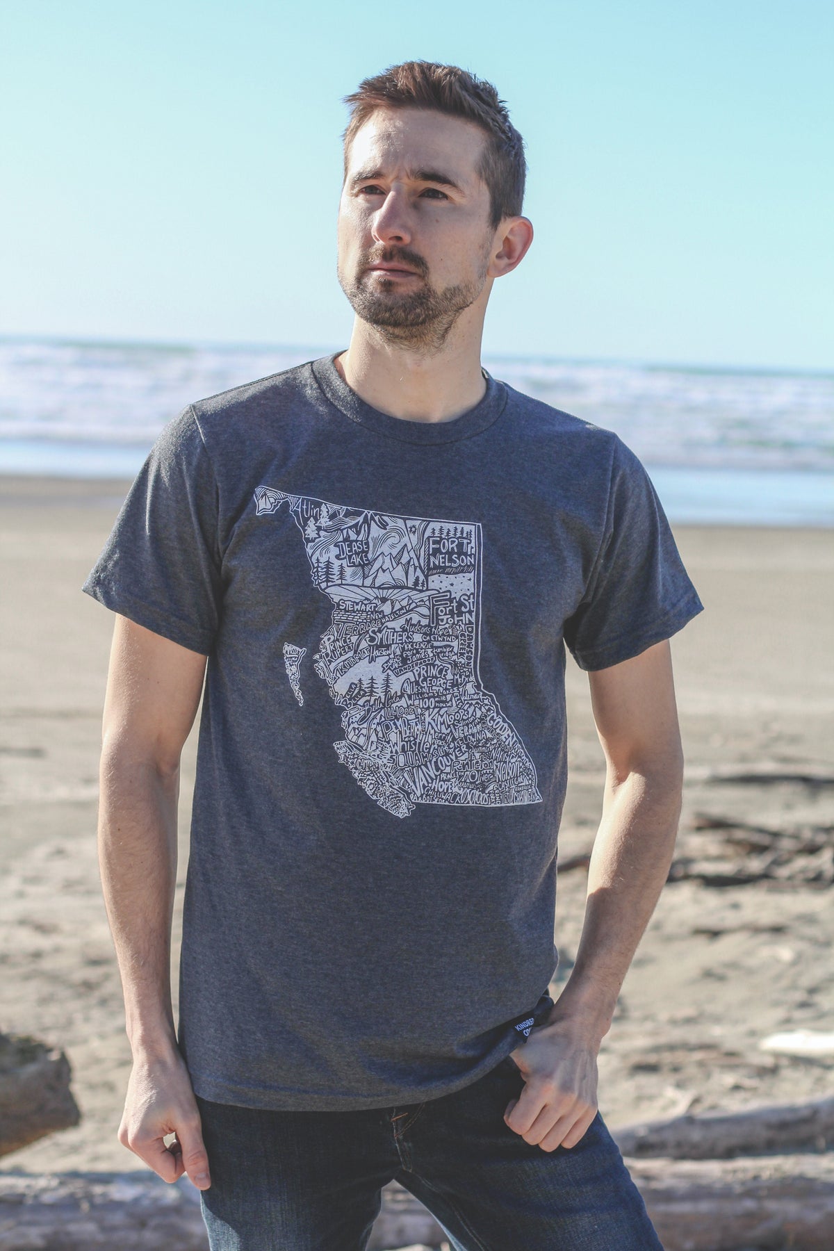 BC TOWNS - T-shirt écoresponsable unisexe
