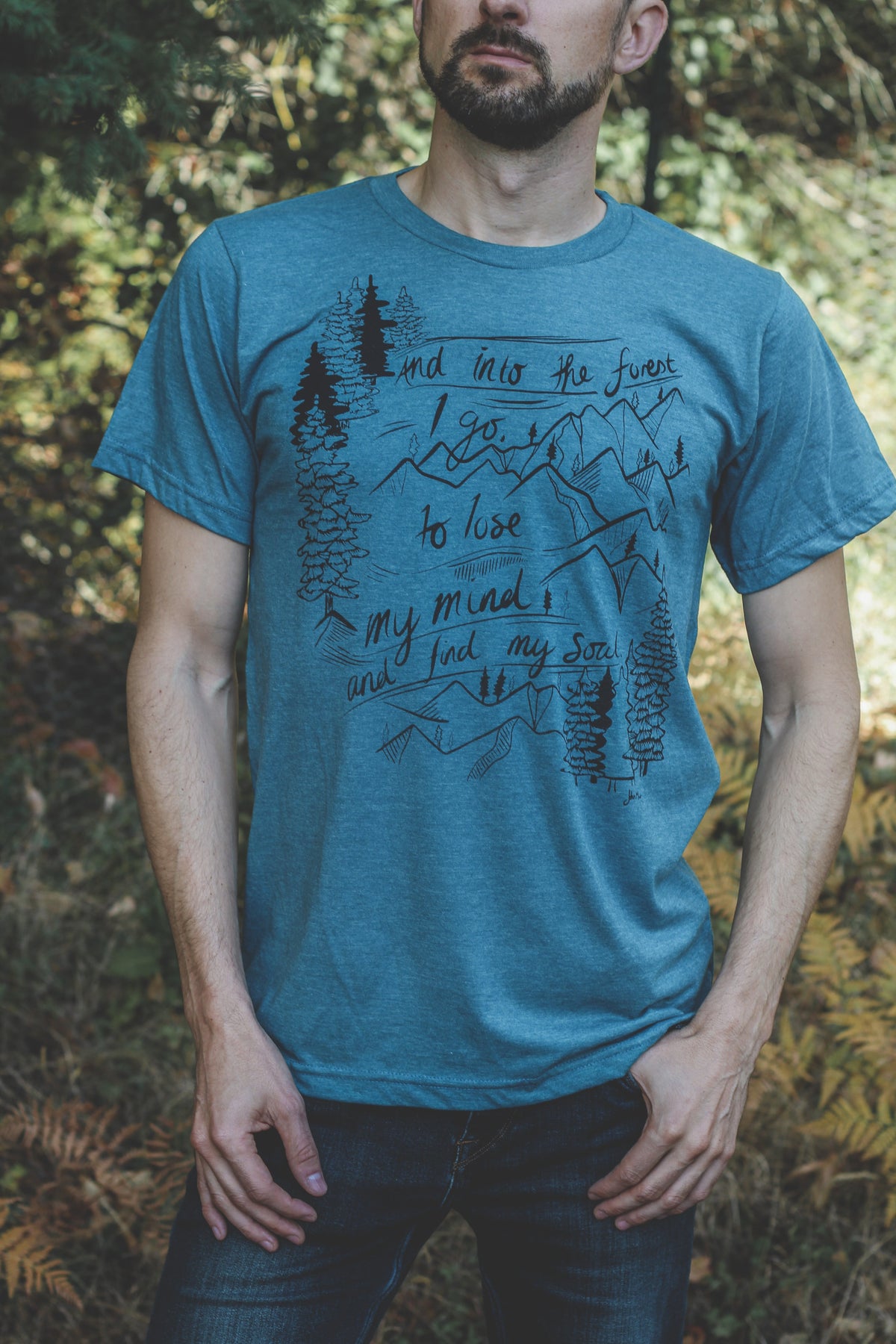 INTO THE FOREST - T-shirt écoresponsable unisexe