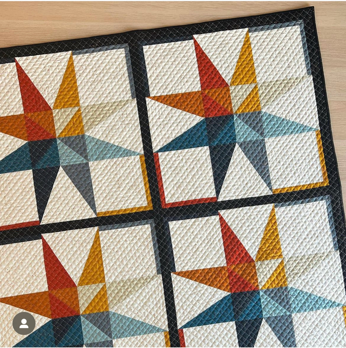 Bonfire Sparks Quilt Kit - Cover version