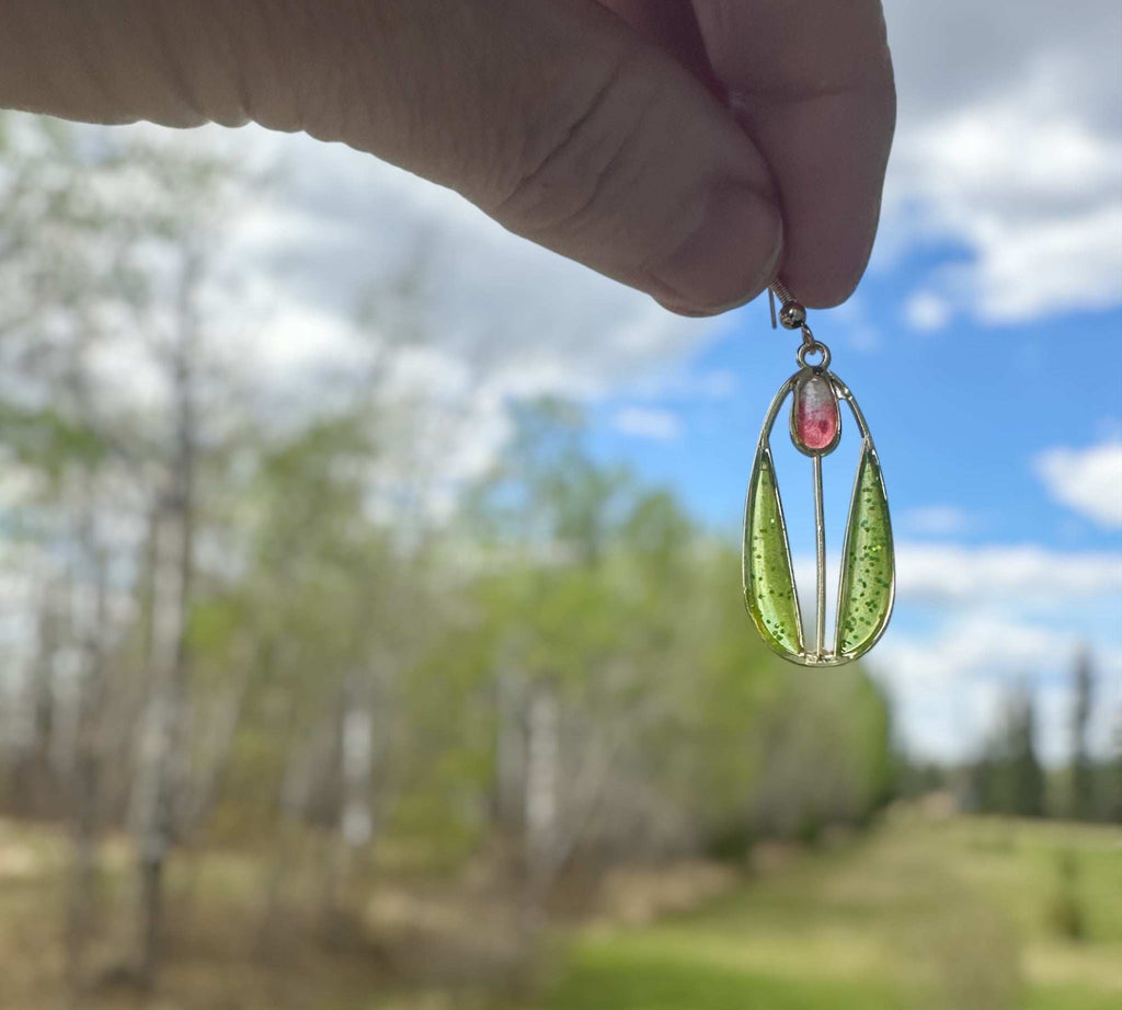 Handmade Spring Bloom Tulip Earrings - Garden Inspired Accessories
