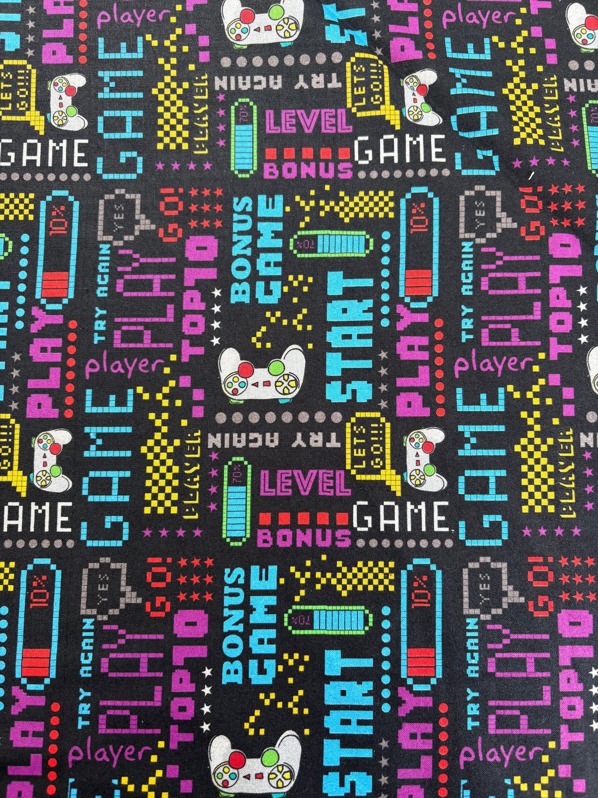 Harper - Quilters Choice - Video Game - Black