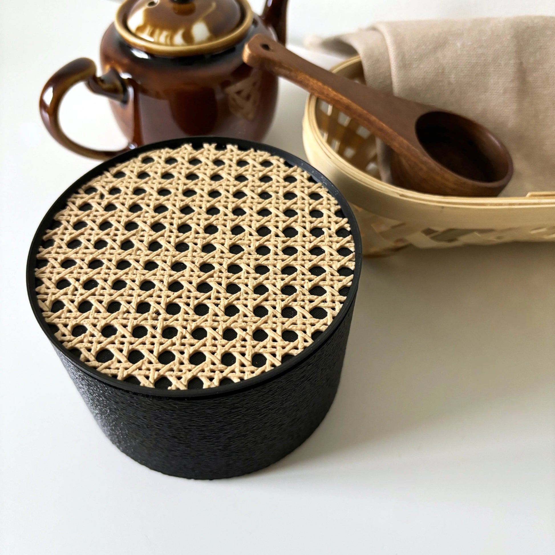 COZI Canister and Coaster Set