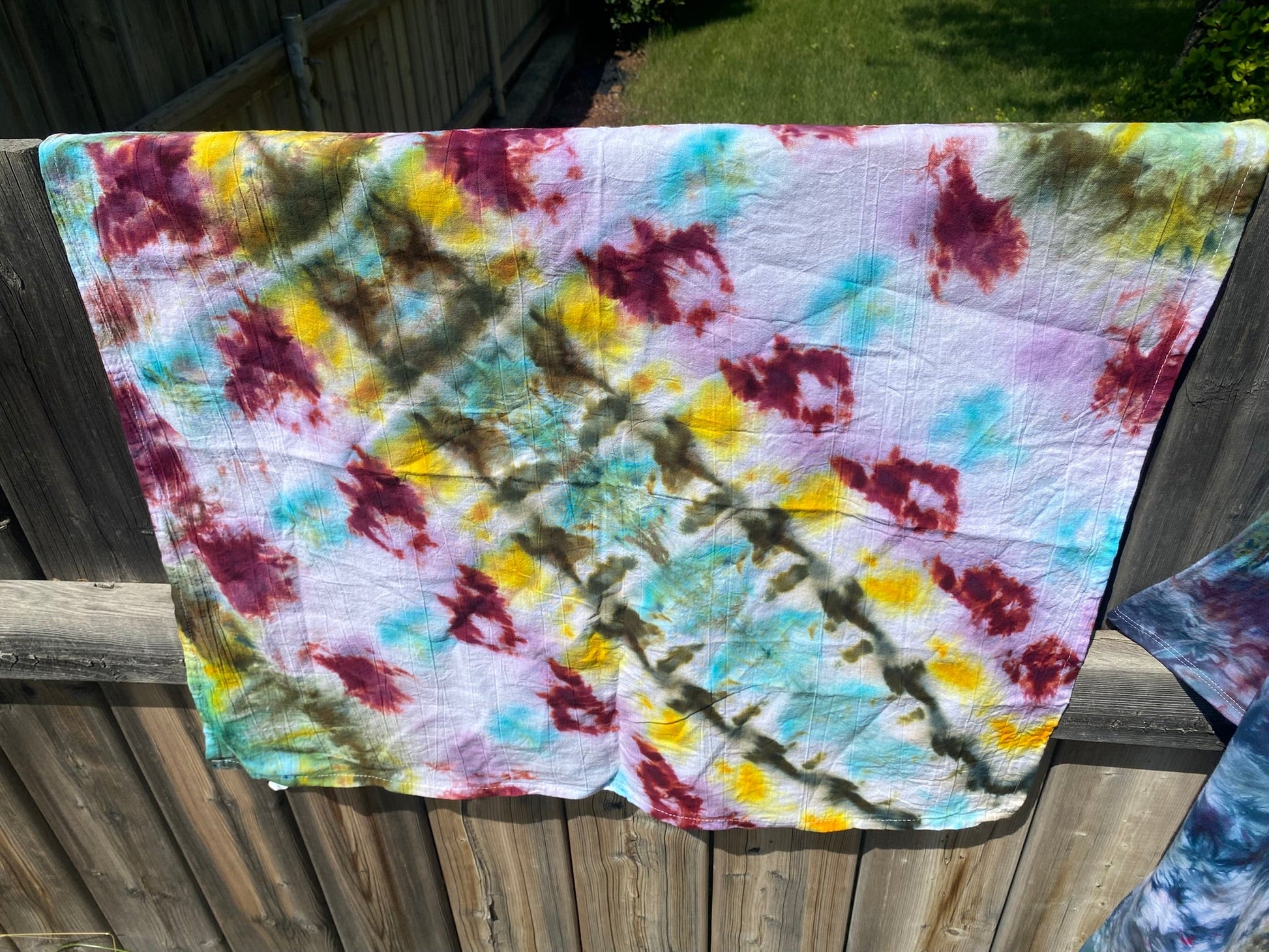 Tie Dyed Dish Towel Set