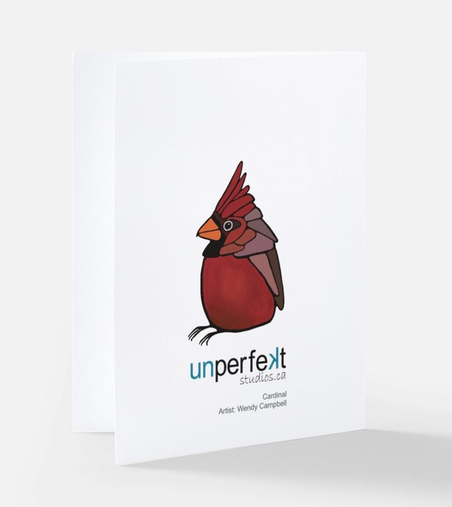 Carte de vœux - Cardinal