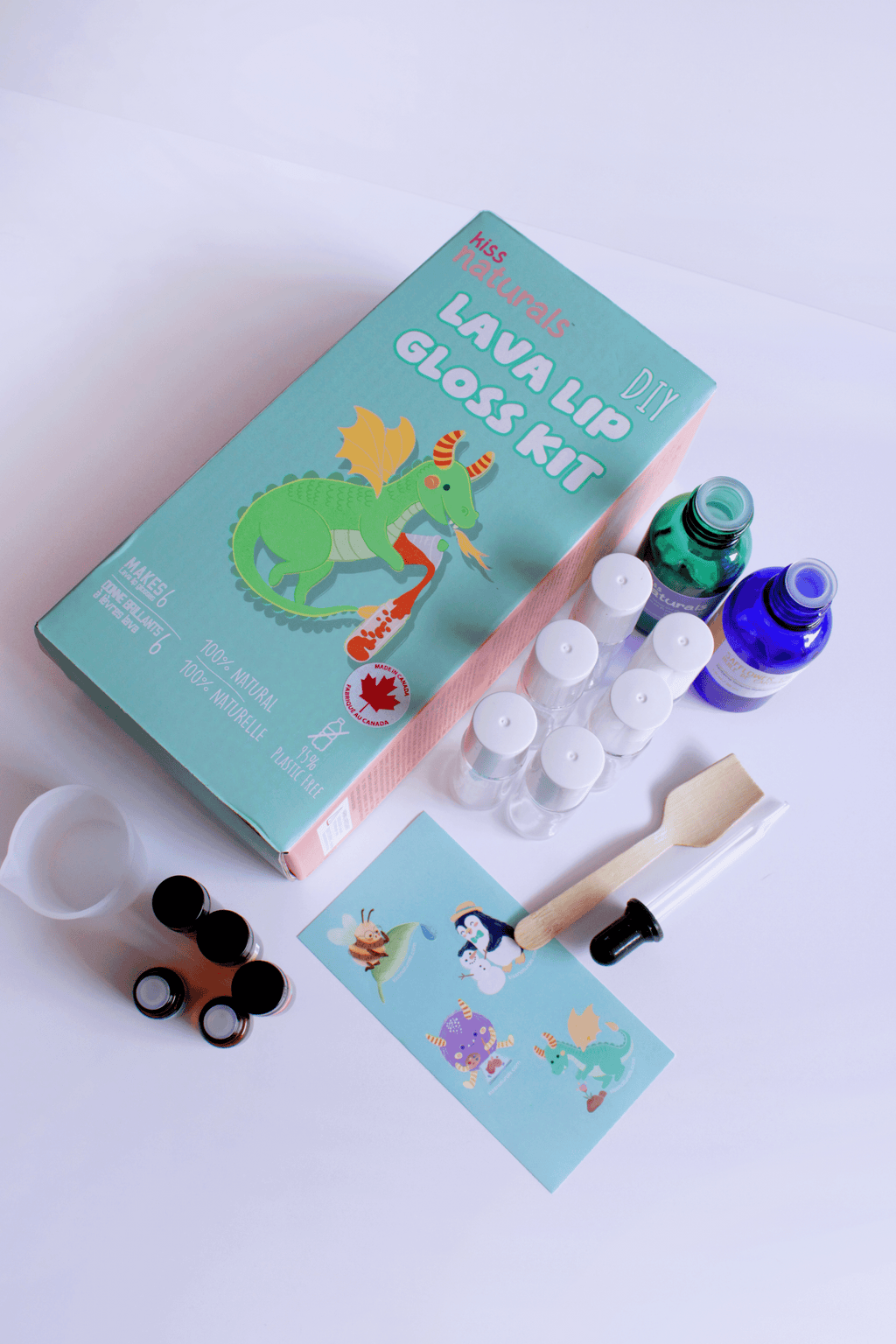 DIY Lava Lip Gloss Making Kit for Kids