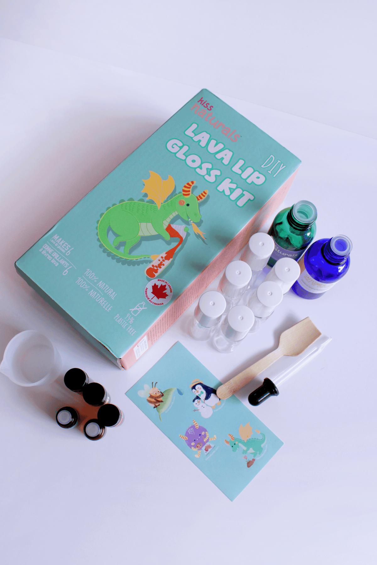 DIY Lava Lip Gloss Making Kit for Kids