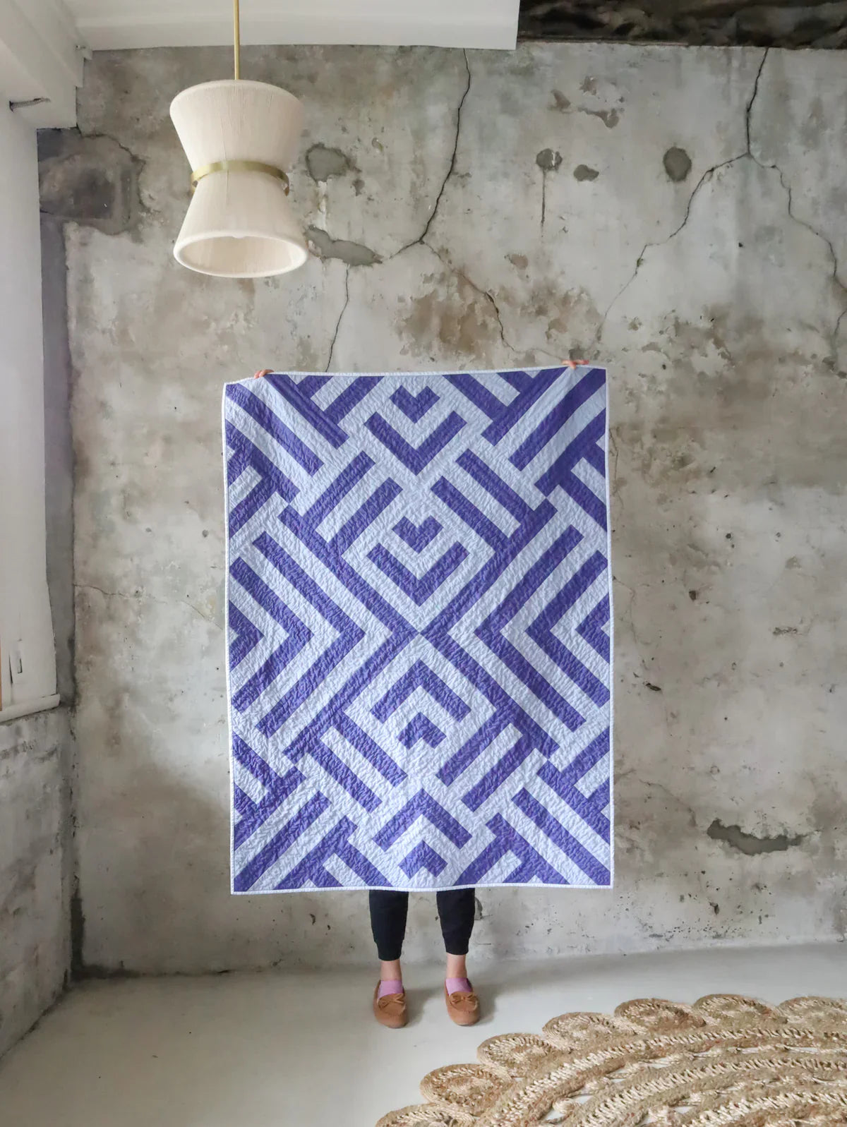 Getaway Quilt Kit - Blueberry Zest Version