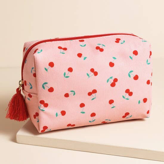 Cherry Makeup Bag